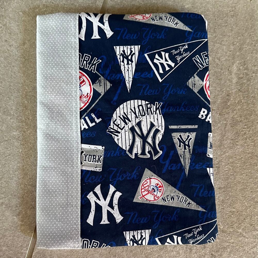 Handmade Fabric Composition Book Cover MLB New York Yankees